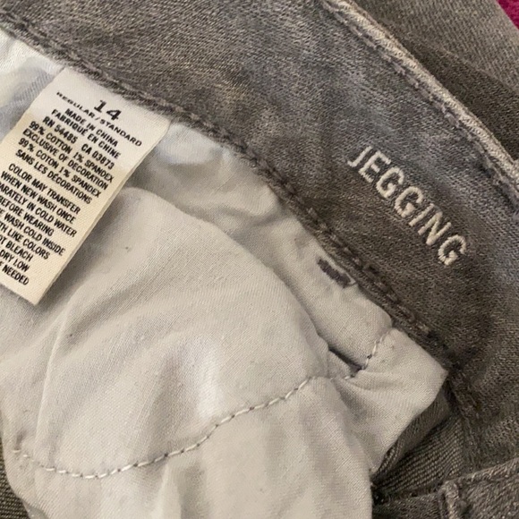 AEO gray size 14 regular super stretch jegging - Picture 6 of 6